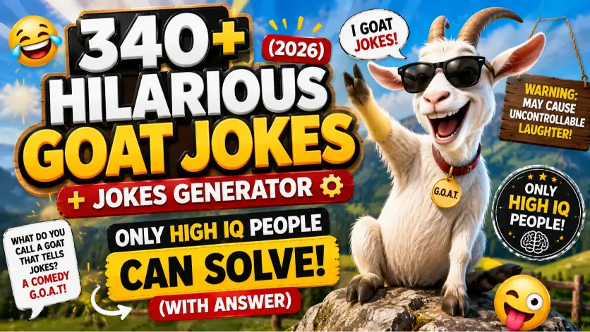 Goat Jokes with jokes generator