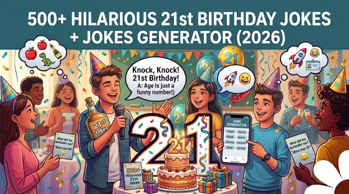 21st Jokes With Jokes Generator