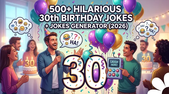 30th Jokes With Jokes Generator