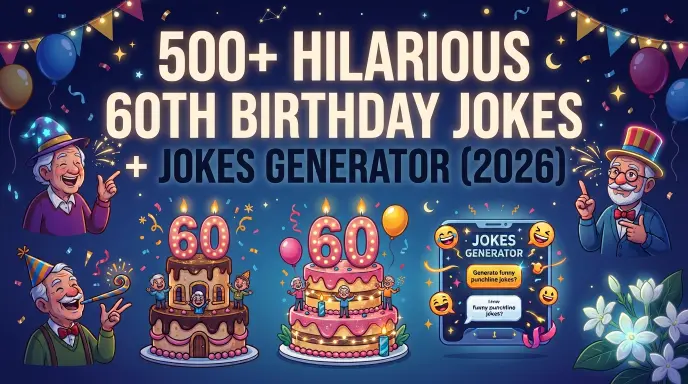 60th Birthday Jokes With Jokes Generator