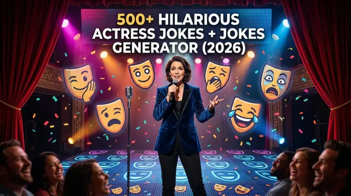 Actress Jokes With Jokes Generator
