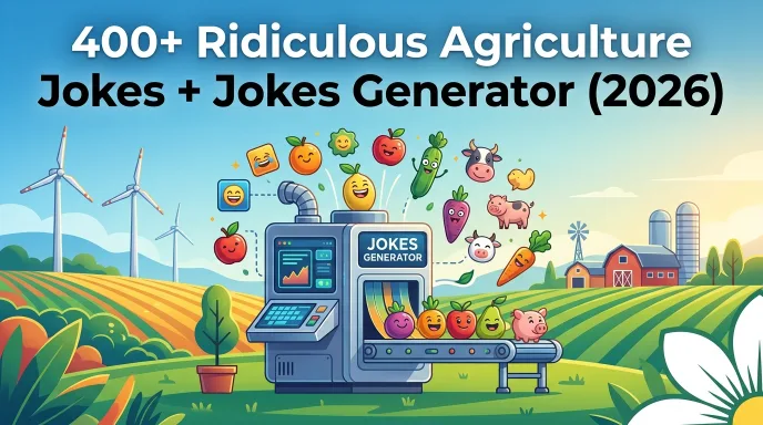 Agriculture Jokes With Jokes Generator