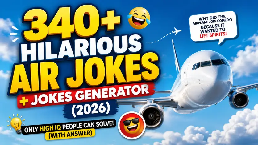 Air jokes with jokes generator