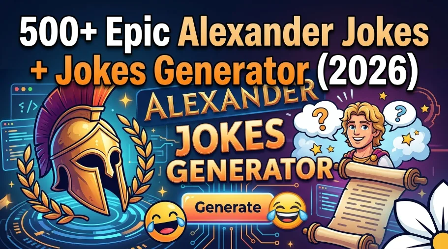 Alexander Jokes With Jokes Generator