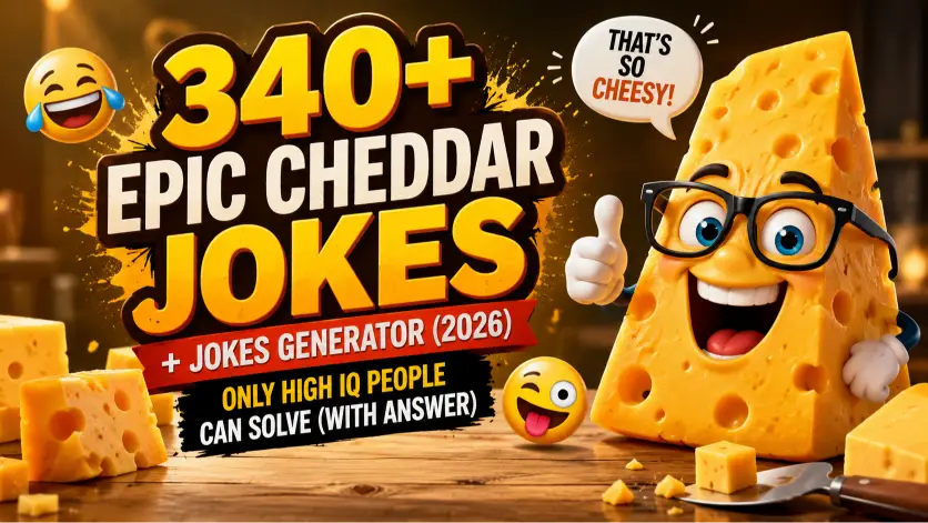 Cheddar Jokes with Jokes Generator