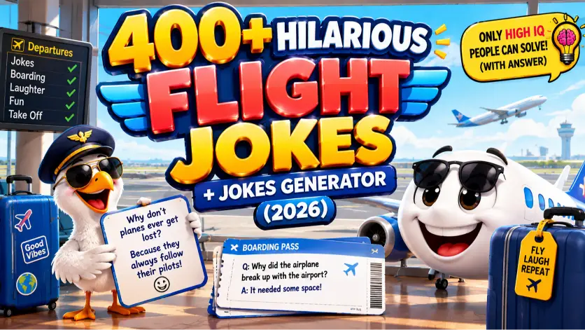 Flight Jokes With Jokes Generator