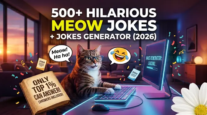 Meow Jokes With Jokes Generator