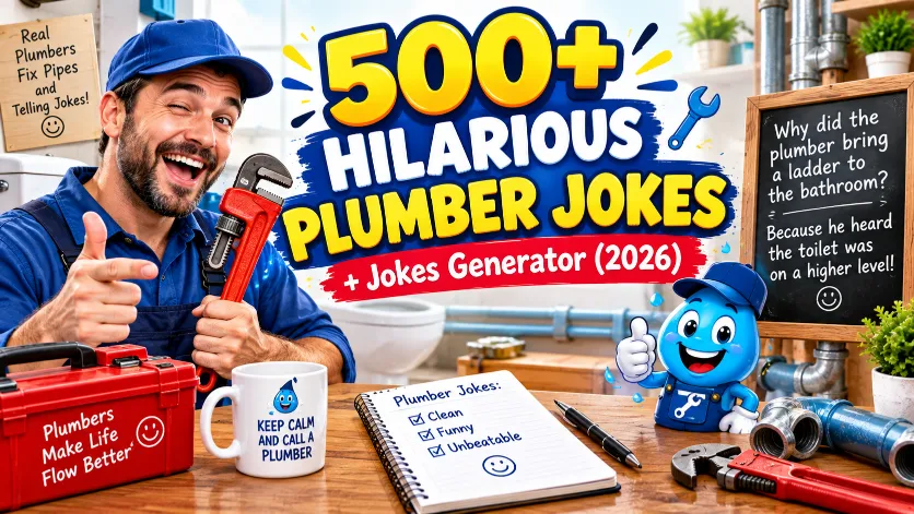 Plumber Jokes With Jokes Generator