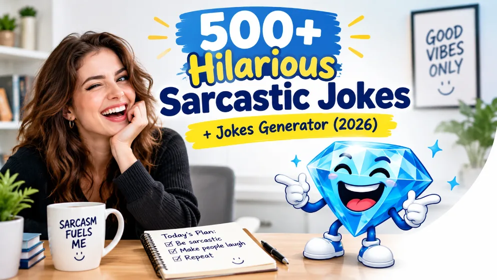 Sarcastic Jokes With Jokes Generator
