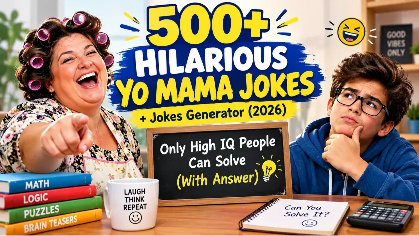 Yo Mama Jokes With Jokes Generator